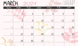 calendario marzo 2021 da stampare, calendario 2021 da stampare