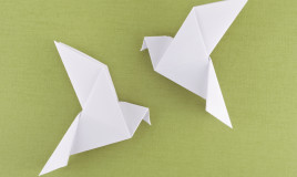 colomba pasqua origami