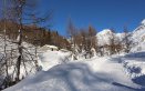 trekking sci di fondo trentino inverno neve