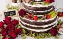 torta nuziale, naked cake, matrimonio