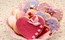 biscotti a forma di cuore, biscotti san valentino pasta di zucchero