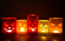 decorazioni halloween, lampada halloween, lanterna halloween, decoupage halloween 