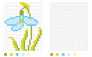 pixel art fiori facili, pixel art fiori, coding fiori facili