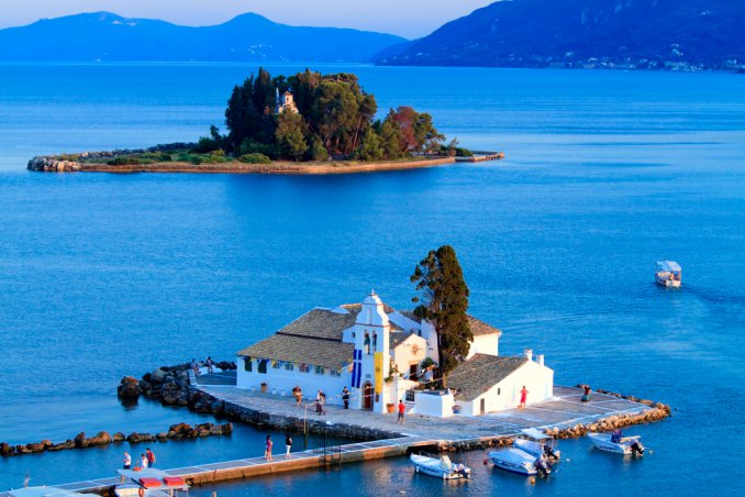 Grecia isola Corfù Mediterraneo mare