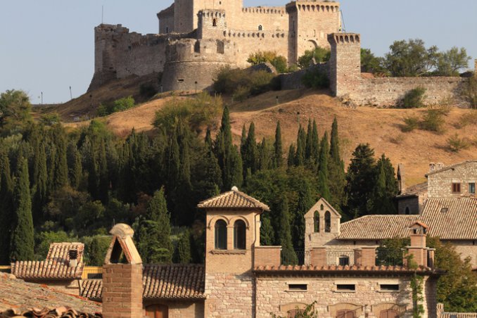 Assisi castello Umbria