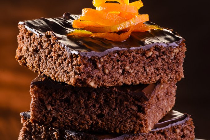 brownies cioccolato chocolate ganache copertura
