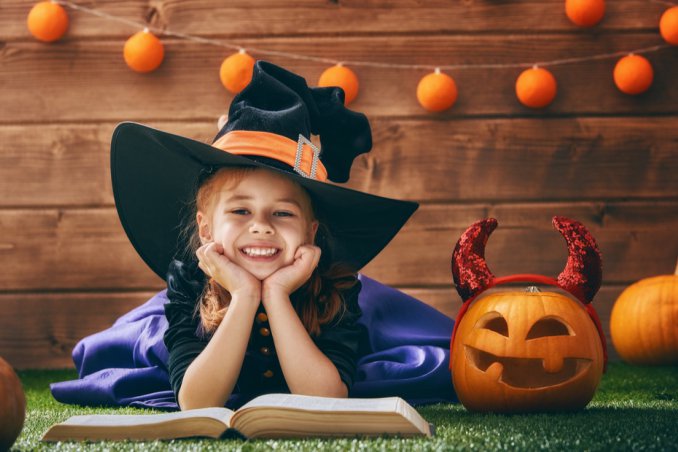 halloween, poesie, bambini