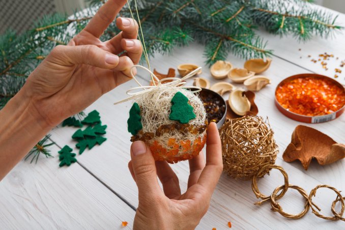 Addobbi Natale Fai Da Te.Addobbi Per L Albero Di Natale Fai Dai Te Donnad