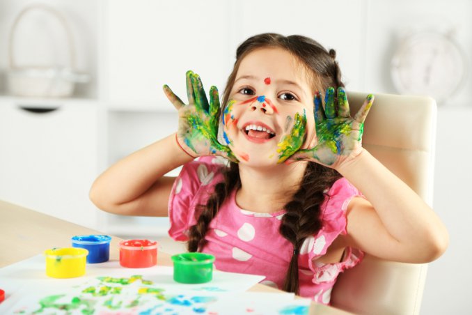 tecniche pittura bambini