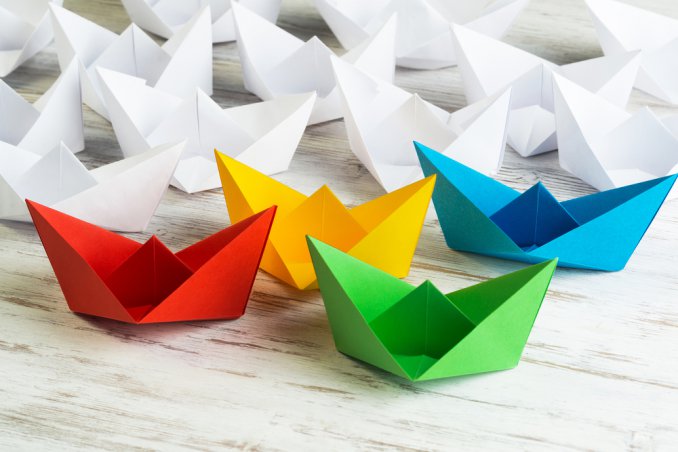 barchetta di carta origami, come fare una barchetta di carta