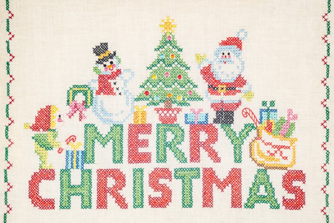 Babbo Natale Punto Croce Xmas Cross Stitch Cross Stitch