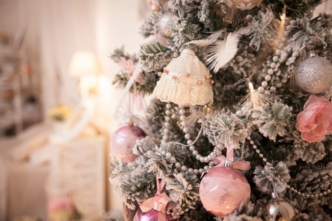 Natale Shabby.Le Palline Perfette E Bellissime Donnad