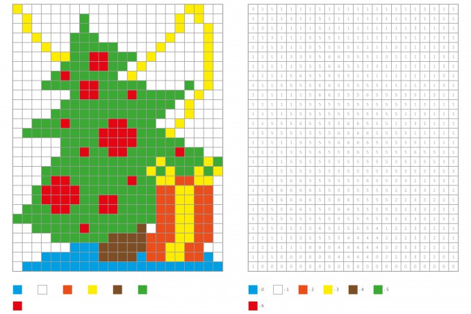 Disegni A Quadretti Di Natale.7 Schede Gratis Da Non Perdere Donnad