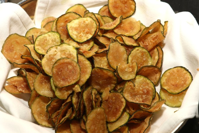 chips di zucchina